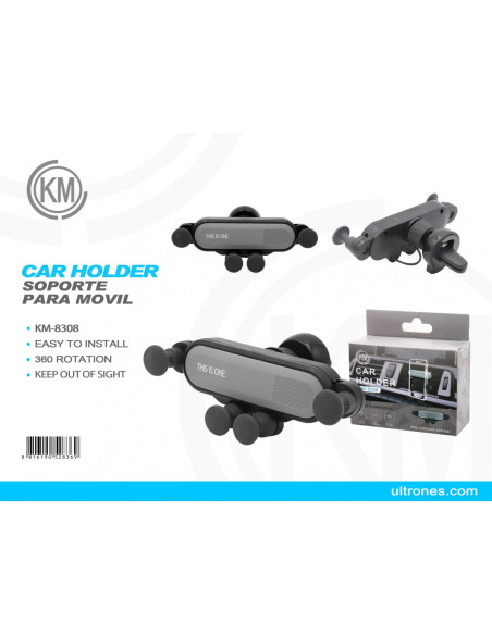 KM-8308 SOPORTE MOVIL [GRIS]