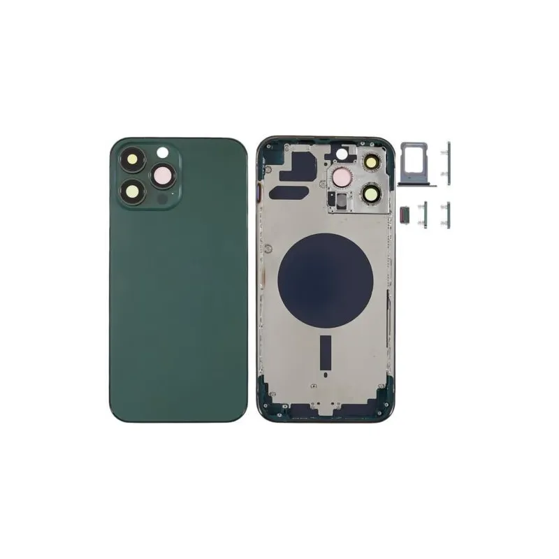Chasis con Tapa Trasera para iPhone 13 Pro Verde