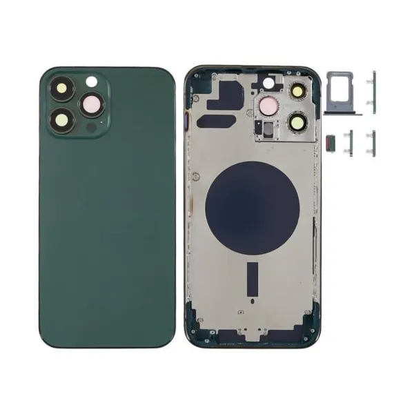 Chasis con Tapa Trasera para iPhone 13 Pro Verde