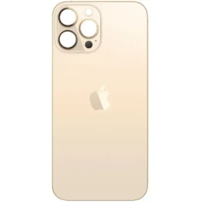 Tapa trasera para iPhone 13 Pro Oro calidad original (zona de camara y tapa unificada)