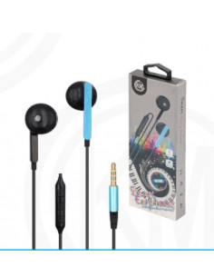 KM-AU006 AURICULARES CABLE JACK 3.5MM 2