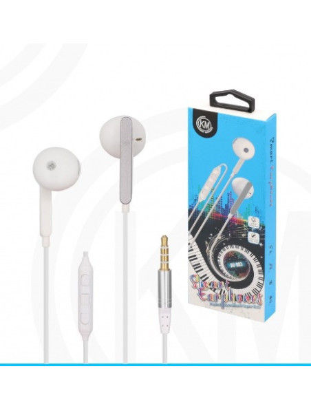 KM-AU003 AURICULARES CABLE JACK 3.5MM