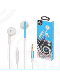 KM-AU001 AURICULARES CABLE JACK 3.5MM 2