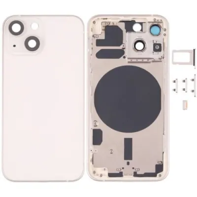 Chasis con Tapa Trasera para iPhone 13 Mini Rosa