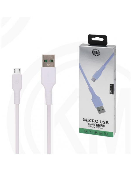 KM-110 CABLE MICRO-USB 3A