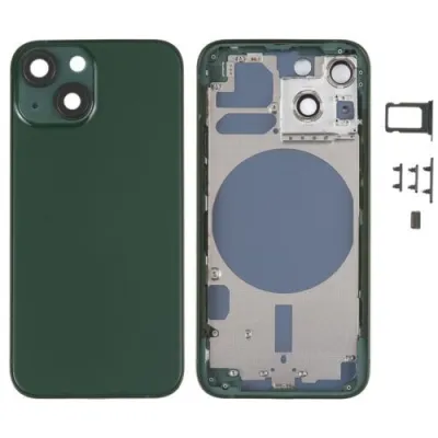 Chasis con Tapa Trasera para iPhone 13 Mini Verde