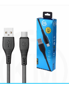 KM-208 CABLE TYPE-C 2M [NEGRO] 2