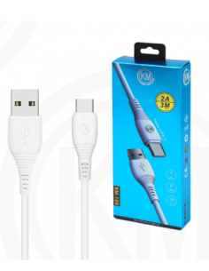 KM-109 CABLE TYPE-C 3M [BLANCO] 2