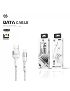 KM-409 CABLE LIGHTNING ALUMINIO TRENZADO [BLANCO] 2