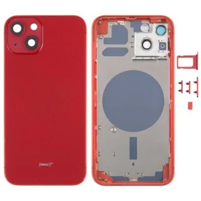 Chasis con Tapa Trasera para iPhone 13 Rojo
