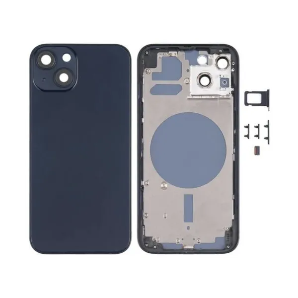 Chasis con Tapa Trasera para iPhone 13 Medianoche (negro)