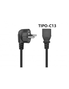 CABLE ALIMENTACION TIPO C13 1.5M [KM-PC02] 2