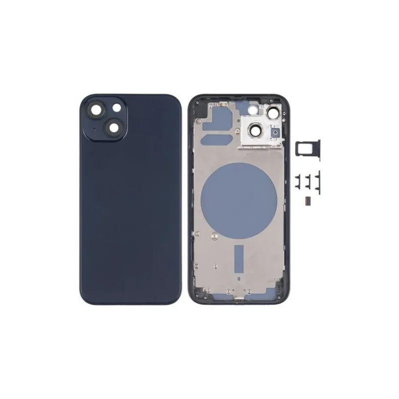 Chasis con Tapa Trasera para iPhone 13 Azul