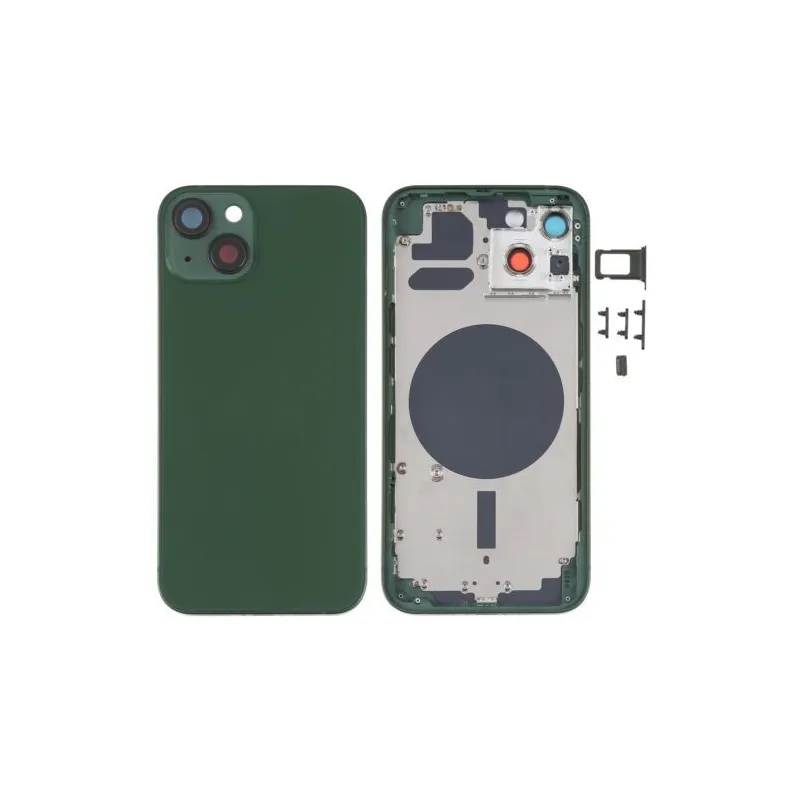 Chasis con Tapa Trasera para iPhone 13 Verde