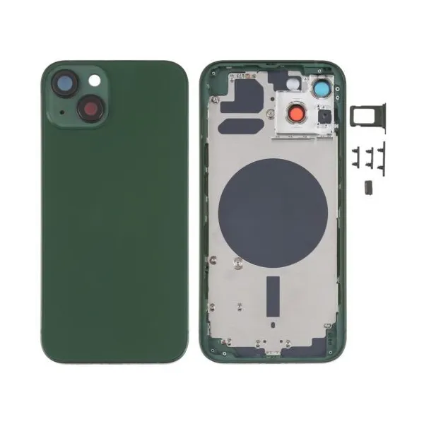 Chasis con Tapa Trasera para iPhone 13 Verde