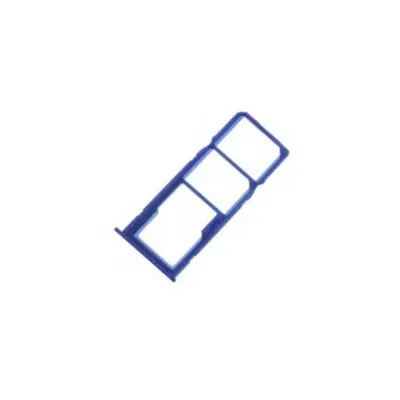Bandeja de SIM /SD para Samsung A21 /A215F Azul