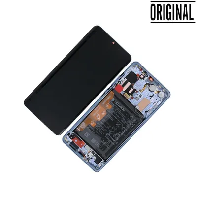 Pantalla para Huawei P30 Pro (2019) Con Marco New Code BREATHING CRYSTAL  Sin Bateria Original Servicepack