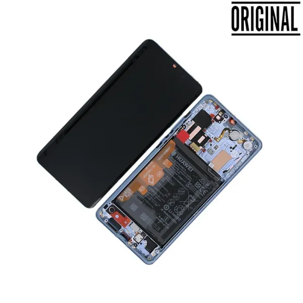Pantalla para Huawei P30 Pro (2019) Con Marco New Code BREATHING CRYSTAL  Sin Bateria Original Servicepack