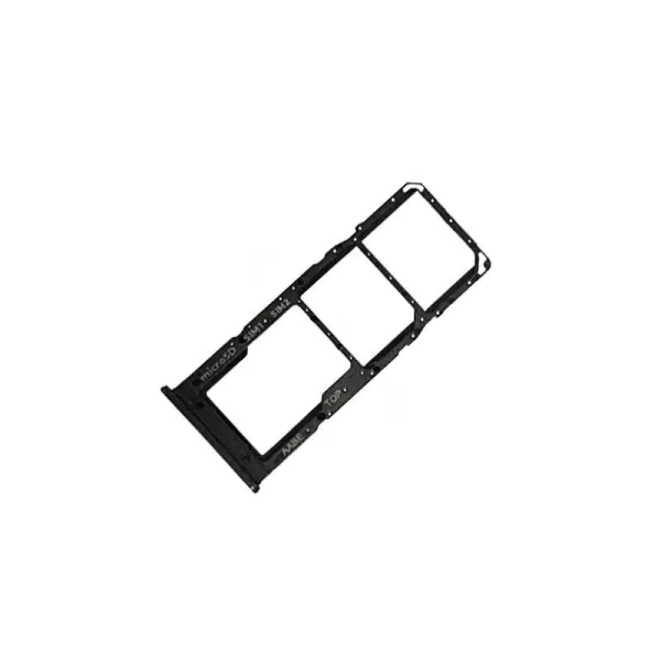 Bandeja de tarjeta SIM /SD  para Samsung A12 /A125 Negra