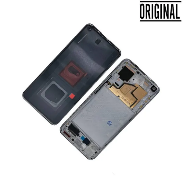 Pantalla para Xiaomi Mi 11 5G Con Marco Plata (Original Servicepack)
