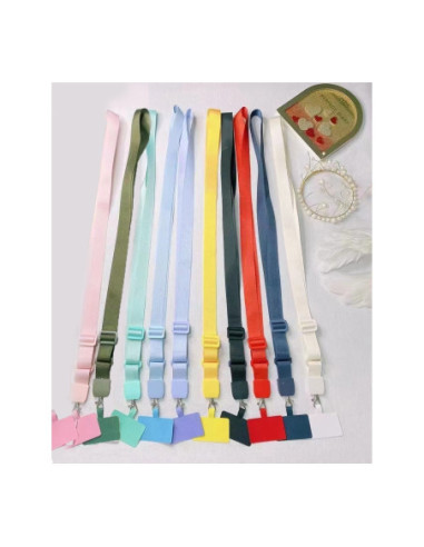 Colgante Ancho Con Tarjeta [Negro]