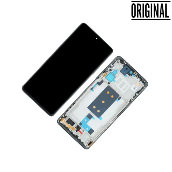 Pantalla para Xiaomi MI 11T / Mi 11T Pro Con Marco Negro (Original Service Pack)