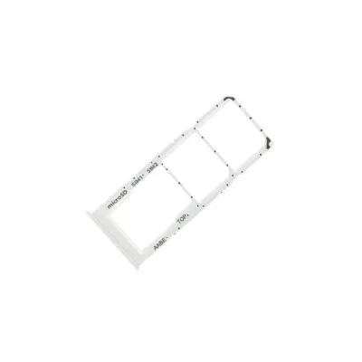Bandeja de tarjeta SIM /SD  para Samsung A12 /A125 Plata