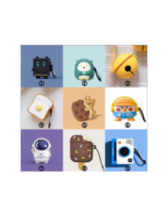 Funda Silicona Muñeco Airpods Pro [ 8 ] 2