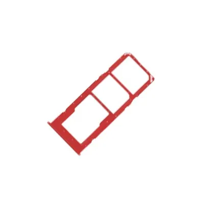 Bandeja SIM para Samsung A10S /A107 Roja