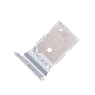 Bandeja SIM para Samsung S22 Ultra / S908 Plata
