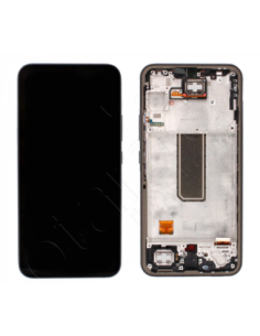 Pantalla para Samsung A34 5G Con Marco Negro Oled 2