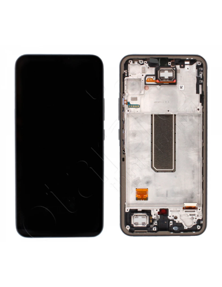 Pantalla para Samsung A34 5G Con Marco Negro Oled