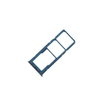 Bandeja SIM/SD para Samsung A20 /A205 Azul