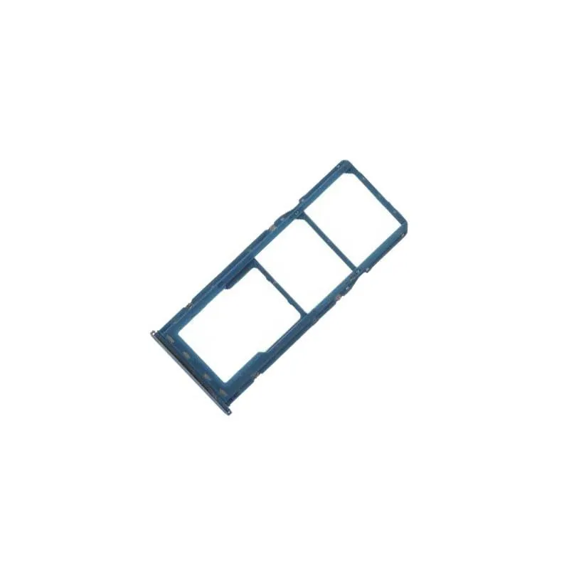 Bandeja SIM/SD para Samsung A20 /A205 Azul