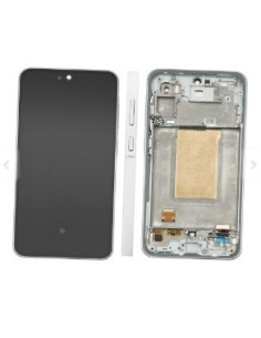 Pantalla para Samsung A366 (A36 5G 2025) Con Marco Blanco (Original Service Pack)