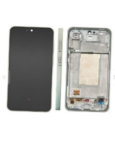 Pantalla para Samsung A366 (A36 5G 2025) Con Marco Verde (Original Service Pack)