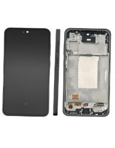 Pantalla para Samsung A366 (A36 5G 2025) Con Marco Negro (Original Service Pack)