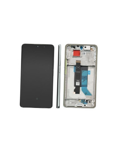 Pantalla para Xiaomi Poco X7 5G (2025) con marco Plata (Original)