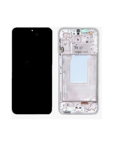 Pantalla para Samsung A266 Con Marco Blanco(Original Service Pack)
