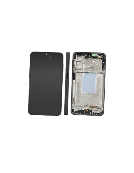 Pantalla para Samsung A266 (A26 5G 2025)  Con Marco Negro (Original Service Pack)