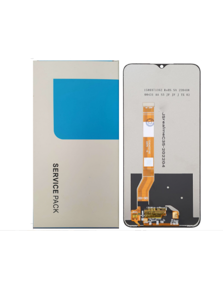 Eu_Pantalla para Realme C35 / Narzo 50A Prime (4G) (2022) Sin Marco (Original Service Pack) Fabricado Europa