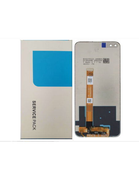 Eu_Pantalla para OPPO Reno 6 Pro / Reno6 Pro+ 5G Sin Marco (Original Service Pack) Fabricado Europa