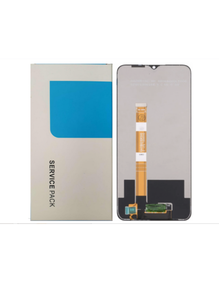 Eu_Pantalla para OPPO A16 / A16s / A54s / A56 /Realme Narzo 50A / C25 Sin Marco (Original Service Pack) Fabricado Europa