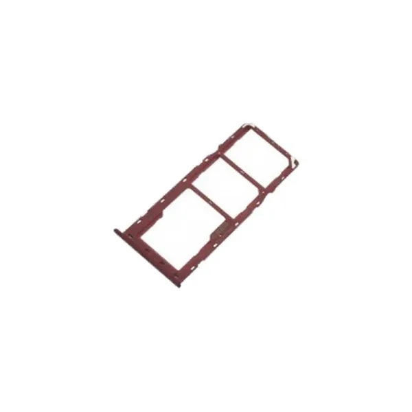 Bandeja SIM/SD para Samsung A20S /A207 Roja