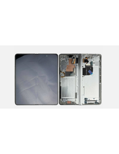 Pantalla completa Samsung Z Fold 5 (F946) Interna Con Marco Crema (Original Service Pack)