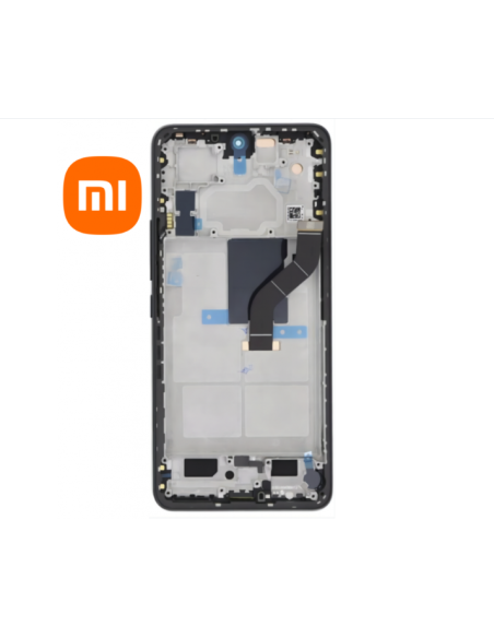 Pantalla completa para Mi Xiaomi 12 Lite 5G (2203129G) Con Marco negro (Original)