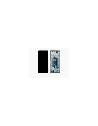 Pantalla Redmi Note 13 Pro plus 5G Con Marco BLANCO(Original Service Pack)