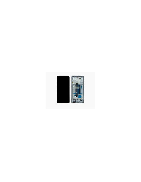 Pantalla Redmi Note 13 Pro plus 5G Con Marco BLANCO(Original Service Pack)