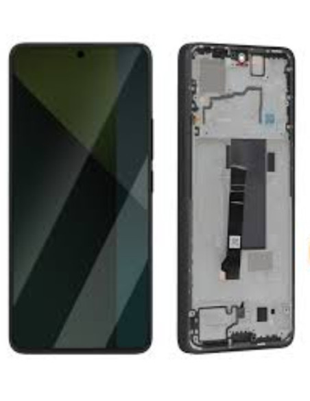 Pantalla Redmi Note 13 Pro plus 5G Con Marco TARNISH (Original Service Pack)