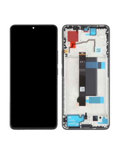 Pantalla Redmi Note 13 Pro 5G Con Marco AZUL (Original Service Pack)